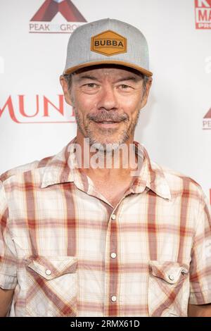 Los Angeles, USA. 29 agosto 2023. L'attore Massi Furlan partecipa alla festa di avvolgimento del film Mundije e allo spettacolo comico al Bourbon Room Hollywood, Los Angeles, CA 29 agosto 2023 Credit: Eugene Powers/Alamy Live News Foto Stock