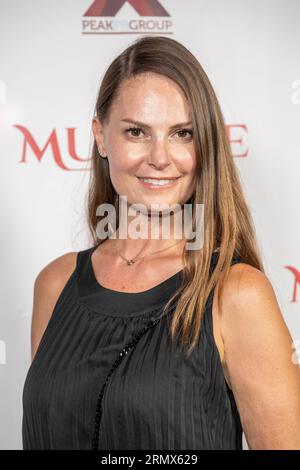 Los Angeles, USA. 29 agosto 2023. La designer Marina Darsalia partecipa a Mundije Movie wrap party e Comedy show al Bourbon Room Hollywood, Los Angeles, CA 29 agosto 2023 Credit: Eugene Powers/Alamy Live News Foto Stock