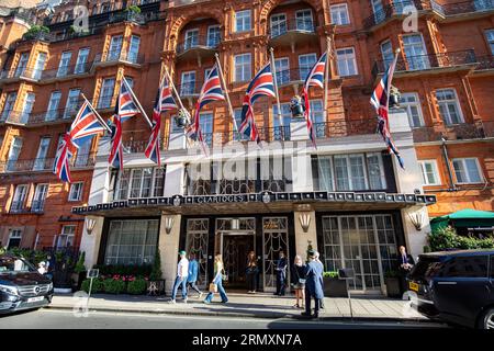 Il Claridges Hotel a Londra Foto Stock