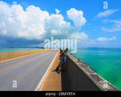 Isola di Miyako, isola di Ishigaki, Okinawa, Giappone Foto Stock