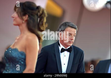 Venezia, Italia. 30 agosto 2023. Matteo Renzi partecipa al Red carpet di apertura della 80 Mostra Internazionale d'Arte cinematografica di Venezia mercoledì 30 agosto 2023 a Venezia. Foto di Rocco Spaziani/UPI Credit: UPI/Alamy Live News Foto Stock