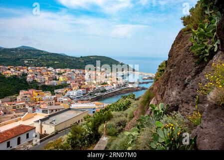 Comune di Castelsardo - Sardegna - Italia Foto Stock