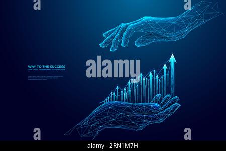 Partnership aziendale e concetto di lavoro di squadra Illustrazione Vettoriale