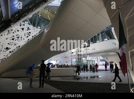 (150501) -- MILANO, 1° maggio 2015 -- la foto scattata il 1° maggio 2015 mostra un angolo del Padiglione Italia all'Expo Milano 2015 a Milano, Italia. L'Expo di Milano durerà fino a ottobre 31 e si prevede che attirerà oltre 20 milioni di visitatori). ITALY-MILAN-EXPO YexPingfan PUBLICATIONxNOTxINxCHN Milano 1 maggio 2015 la foto scattata IL 1 maggio 2015 mostra un angolo del Padiglione Italia ALL'EXPO 2015 di Milano Italia l'EXPO di Milano durerà fino a ottobre 31 e dovrebbe attrarre oltre 20 milioni di visitatori Italia Milano EXPO YexPingfan PUBLICATIONxNOTxINxCHN Foto Stock