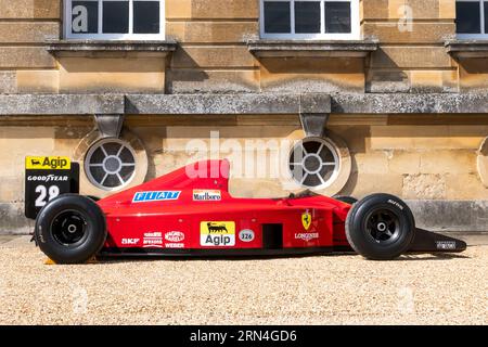 1989 Ferrari 640 F1 car at the 2023 Salon Prive Concours at Blenheim Palace Woodstock Oxfordshire UK Stock Photo