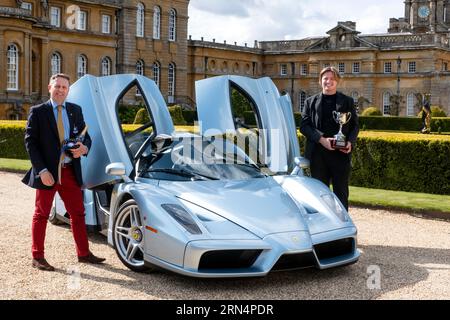 2005 Ferrari Enzo class winner at 2023 Salon Prive Concours at Blenheim Palace Woodstock Oxfordshire UK Stock Photo