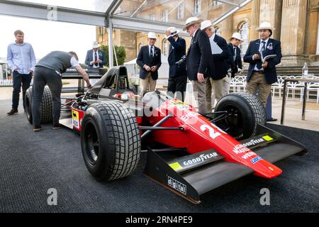 1989 Ferrari 640 F1 car at the 2023 Salon Prive Concours at Blenheim Palace Woodstock Oxfordshire UK Stock Photo