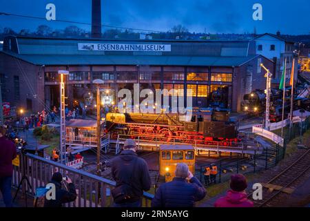 15a riunione di Dresda sulle locomotive a vapore Foto Stock