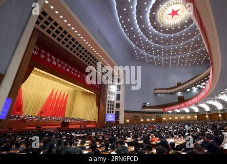 (150724) -- PECHINO, 24 luglio 2015 -- il plenum del 12° Comitato Nazionale della Federazione Giovanile All-China (ACYF) e del 26° Congresso Nazionale della Federazione studentesca All-China (ACSF) è aperto a Pechino, capitale della Cina, il 24 luglio 2015. ) (Yxb) CHINA-BEIJING-ACYF-ACSF-OPENING (CN) LiuxWeibing PUBLICATIONxNOTxINxCHN 150724 Pechino 24 luglio 2015 la Plenaria del 12° Comitato Nazionale della Federazione Giovanile All China ACYF e del 26° Congresso Nazionale di tutti gli studenti della Federazione ACSF È aperta a Pechino capitale della Cina 24 luglio 2015 yxb Cina Beijing ACYF ACSF apertura CN li Foto Stock