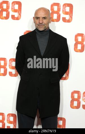 Londra, Regno Unito. 8 novembre 2017. Steve Bould partecipa alla prima mondiale del '89' all'Odeon Holloway di Londra. (Foto di Fred Duval/SOPA Images/Sipa USA) credito: SIPA USA/Alamy Live News Foto Stock