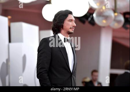 Venezia, Italia. 31 agosto 2023. Adam driver partecipa a un Red carpet per il film "Ferrari" alla 80a Mostra Internazionale d'Arte cinematografica di Venezia giovedì 31 agosto 2023 a Venezia, Italia. Foto di Rocco Spaziani/UPI Credit: UPI/Alamy Live News Foto Stock