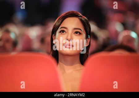 66. Berlinale Eröffnungsfeier: Hail, Caesar! Filmpremiere (160211) -- BERLIN, Feb. 11, 2016 -- Chinese actress Xin Zhilei, cast member of Crosscurrent (Chang Jiang Tu), attends the opening ceremony of the 66th Berlinale International Film Festival in Berlin, Germany, Feb. 11, 2016.) GERMANY-BERLIN-FILM FESTIVAL-CROSSCURRENT ZhangxFan PUBLICATIONxNOTxINxCHN   66 Berlinale Opening ceremony Hail Caesar Film premiere  Berlin Feb 11 2016 Chinese actress Xin  Cast member of  Chang Jiang TU Attends The Opening Ceremony of The 66th Berlinale International Film Festival in Berlin Germany Feb 11 2016 Ge Stock Photo