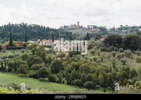 Beautiful Boboli Garden, Florence, Tuscany, Italy Foto Stock