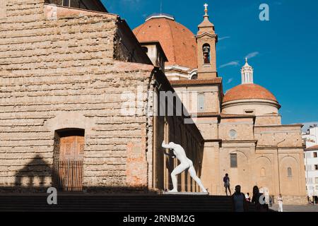 Cappella Medicea, Piazza San Lorenzo, Firenze, Italia Foto Stock