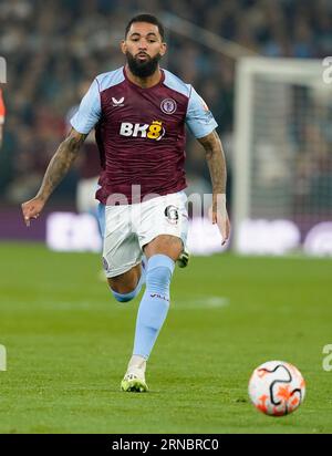 Birmingham, Regno Unito. 31 agosto 2023. Douglas Luiz dell'Aston Villa durante la partita della UEFA Europa Conference League a Villa Park, Birmingham. Il credito fotografico dovrebbe leggere: Andrew Yates/Sportimage Credit: Sportimage Ltd/Alamy Live News Foto Stock