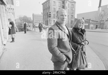 Attuale 12 - 2 - 1974: La nuova vita quotidiana di Torgersen un sogno sta per avverarsi per Fredrik Fasting Torgersen dopo che è uscito di prigione. Ora ha ottenuto dei locali per il suo istituto di formazione. Foto: Aage Storløkken / Aktuell / NTB ***FOTO NON ELABORATA*** questo testo è stato tradotto automaticamente! Foto Stock