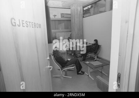 Attuale 06 - 2 - 1974: Cultura per allIt è costato 27 milioni di NOK, l'Ibsenhuset a Skien. Un edificio per il concetto esteso di cultura. Con spazio per ogni tipo di attività. Una casa per bambini, adolescenti e adulti. Un posto dove stare, che attrae. Foto: Aage Storløkken / Aktuell / NTB ***FOTO NON ELABORATA*** questo testo è stato tradotto automaticamente! Foto Stock