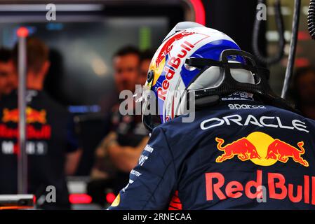 Monza, Italia. 1 settembre 2023. Max Verstappen (NLD) Red Bull Racing. 01.09.2023. Campionato del mondo di formula 1, Rd 15, Gran Premio d'Italia, Monza, Italia, giornata pratica. Il credito fotografico dovrebbe essere: XPB/Press Association Images. Credito: XPB Images Ltd/Alamy Live News Foto Stock