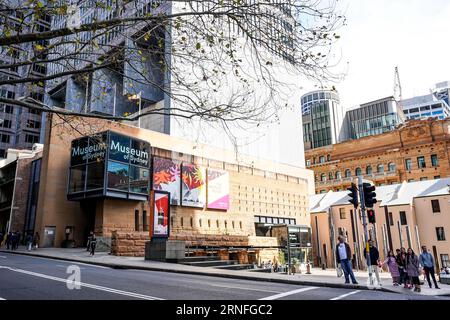 Sydney, Australia. 17 agosto 2023. Sydney, Australia, 17 agosto 2023: Vista generale del Museo di Sydney a Sydney, Australia. (Daniela Porcelli/SPP) credito: SPP Sport Press Photo. /Alamy Live News Foto Stock