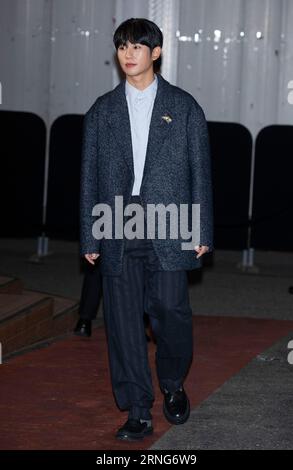 Seoul, Corea del Sud. 1 settembre 2023. L'attore sudcoreano Jung Hae-in, partecipa a una photocall per la DIOR Lady Dior Celebration Exhiibition a Seul, Corea del Sud, il 1° settembre 2023. (Foto di: Lee Young-ho/Sipa USA) credito: SIPA USA/Alamy Live News Foto Stock