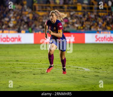 Monterrey, Messico. 1 settembre 2023. Monterrey, Messico, 1 settembre 2023: Alexia Putellas (11 FC Barcelona) in azione durante un'amichevole di pre-stagione tra FC Barcelona e UANL Tigres a Monterrey, Nuevo Leon, Messico. (Elyanna Garcia/SPP) credito: SPP Sport Press Photo. /Alamy Live News Foto Stock