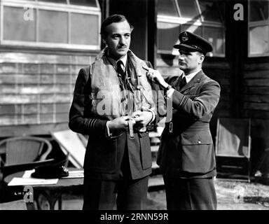 DAVID NIVEN nel PRIMO DEI POCHI / SPITFIRE 1942 regista LESLIE HOWARD musica William Walton British Aviation Pictures / General Film Distributors (Regno Unito) - RKO radio Pictures (Stati Uniti) Foto Stock