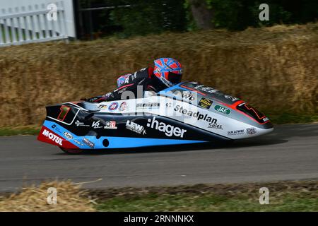 Ben Birchall, Tom Birchall, LCR-Honda 600, 30 Years of the Festival of Speed, una selezione di alcune delle migliori auto e moto di tutte le categorie automobilistiche Foto Stock