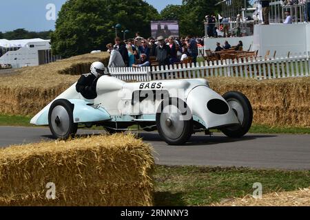 Geraint Owen, Thomas Special, BABS, 30 Years of the Festival of Speed, una selezione di alcune delle migliori auto e moto di tutte le categorie di motori Foto Stock