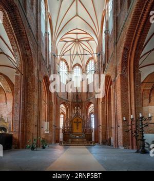 St Peters Church Interior - riga, Lettonia Foto Stock