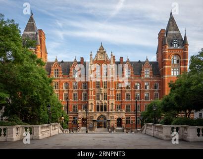 Londra, Regno Unito: Royal College of Music su Prince Consort Road a South Kensington, Londra. Foto Stock