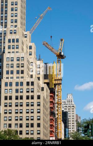 520 Fifth Avenue è un superalto in costruzione a Midtown Manhattan, New York, USA 2023 Foto Stock