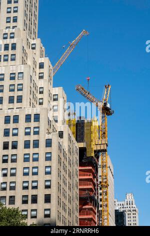 520 Fifth Avenue è un superalto in costruzione a Midtown Manhattan, New York, USA 2023 Foto Stock