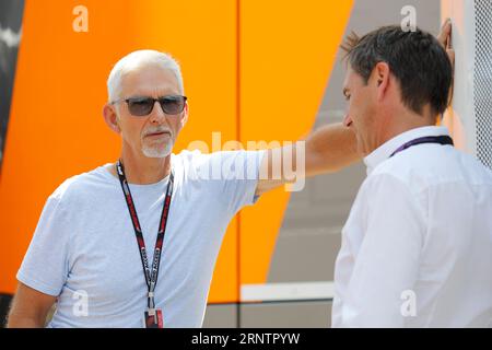 Spielberg, Austria. 30 giugno 2023. Formula 1 Rolex Gran Premio d'Austria al Red Bull Ring, Austria. Nella foto: Damon Hill, campione del mondo di Formula uno del 1996 © Piotr Zajac/Alamy Live News Foto Stock