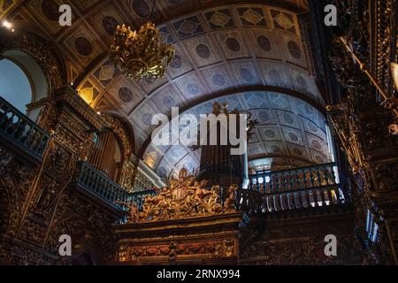 Rio de Janeiro, Brasile: Abbazia di nostra Signora di Montserrat (Abadia de Nossa Senhora do Monserrate), Monastero di San Benedetto (Mosteiro de Sao Bento) Foto Stock