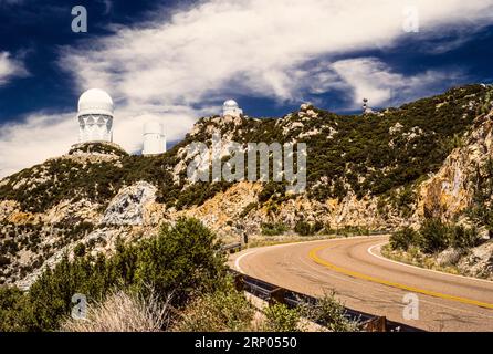 Mayall Telescope Kitt Peak National Observatory   Kitt Peak, Arizona, USA Foto Stock