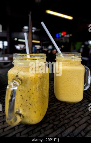 La Reunion Island dalla fabbrica di rum al vulcano Foto Stock