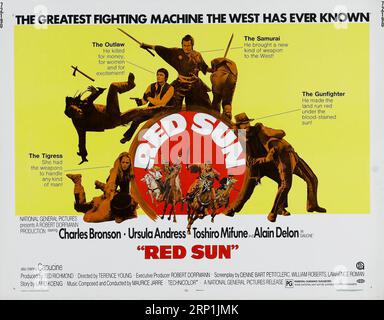 RED SUN (1971) -titolo originale: SOLEIL ROUGE-, diretto da TERENCE YOUNG. Crediti: LES FILMS CORONA / album Foto Stock