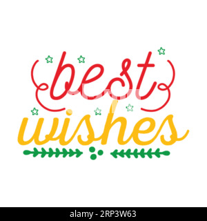 Auguri, Christmas Tee Print, buon Natale, design natalizio, design della maglietta Marry christmas Typhography, stampa tee, design t-shirt, christmas J Illustrazione Vettoriale