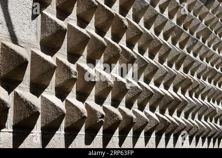 Dettagli di Casa de los Picos, Segovia, Spagna Foto Stock