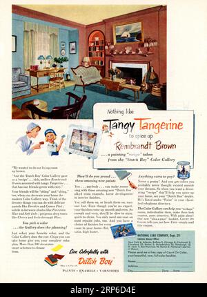 Vintage 'Good Housekeeping' settembre 1953 Issue Advert, USA Foto Stock