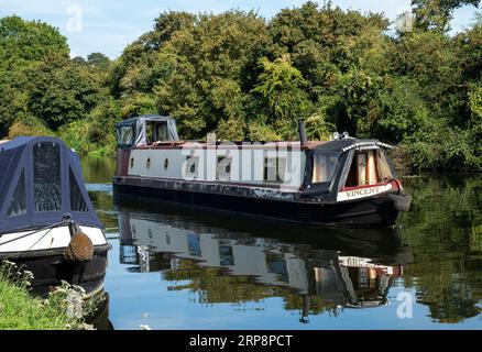 Sharpness to Gloucester Canal Foto Stock
