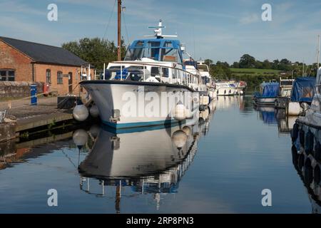 Sharpness Marina nel Gloucestershire. Foto Stock