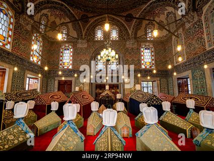 Mausoleo del sultano Ahmet i, noto anche come Tomba del sultano Ahmet Khan. Istanbul, Turchia Foto Stock