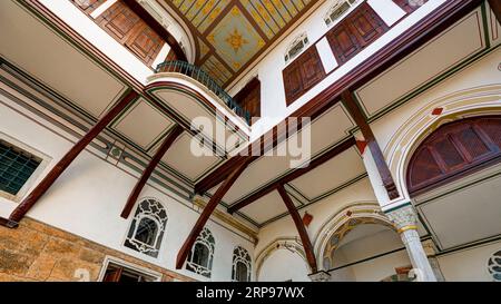 Cortile dei favoriti al Topkapi Palace Harem. Istanbul, Turchia Foto Stock