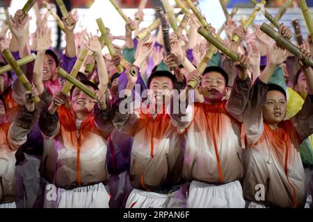 (190515) -- PECHINO, 15 maggio 2019 -- il carnevale della cultura asiatica si tiene presso lo Stadio Nazionale, o il nido d'uccello, a Pechino, capitale della Cina, 15 maggio 2019. ) (CDAC) CINA-PECHINO-CDAC-CULTURA ASIATICA CARNEVALE (CN) JUXHUANZONG PUBLICATIONXNOTXINXCHN Foto Stock