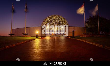 Geraldton, WA, Australia - HMAS Sydney II Memorial Foto Stock