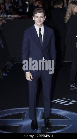 (190528) - SEOUL, 28 maggio 2019 - l'attore Tye Sheridan partecipa ad un evento sul Red carpet per promuovere il film X-Men: Dark Phoenix a Seoul, Corea del Sud, 27 maggio 2019. Il film sarà distribuito in Corea del Sud il 5 giugno. ) COREA DEL SUD-SEOUL-MOVIE- X-MEN: DARK PHOENIX - PROMOZIONE LEEXSANG-HO PUBLICATIONXNOTXINXCHN Foto Stock