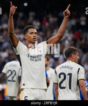 Jude Bellingham (ITA), centrocampista del Real Madrid. Foto Stock