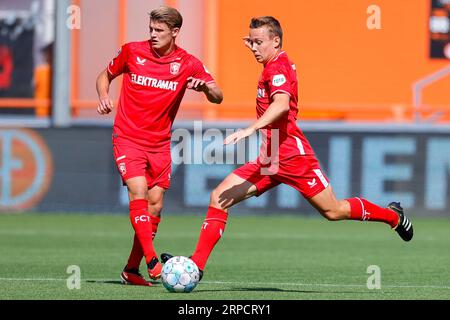 VOLENDAM, PAESI BASSI - 3 SETTEMBRE: Mathias Kjolo (FC Twente) durante la partita Eredivisie tra FC Volendam e FC Utrecht al Kras Stadium il prossimo settembre Foto Stock