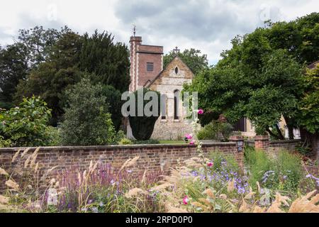 St Mary's Parish Church, Church Road, Barnes, Londra, SW13, Inghilterra, Regno Unito Foto Stock